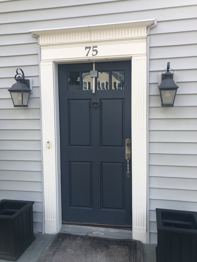 New door needed Stamford